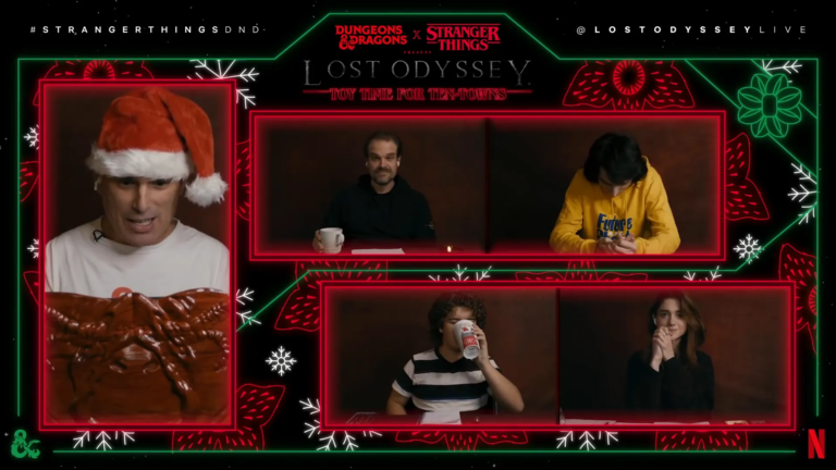 Saving Christmas: A Dungeons & Dragons Adventure with Stranger Things