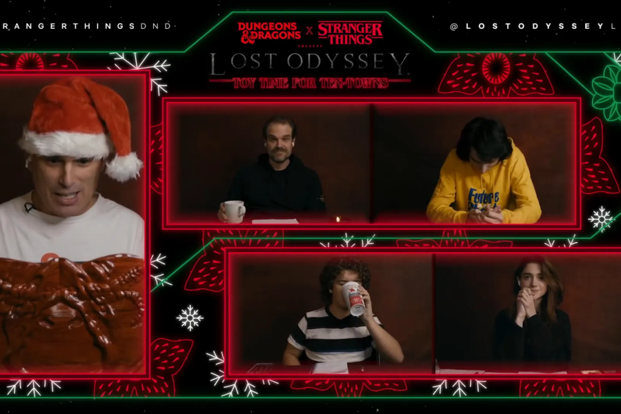 Saving Christmas: A Dungeons & Dragons Adventure with Stranger Things