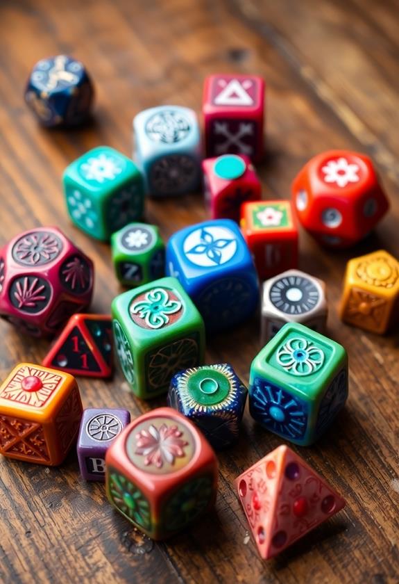 choosing dungeons and dragons dice