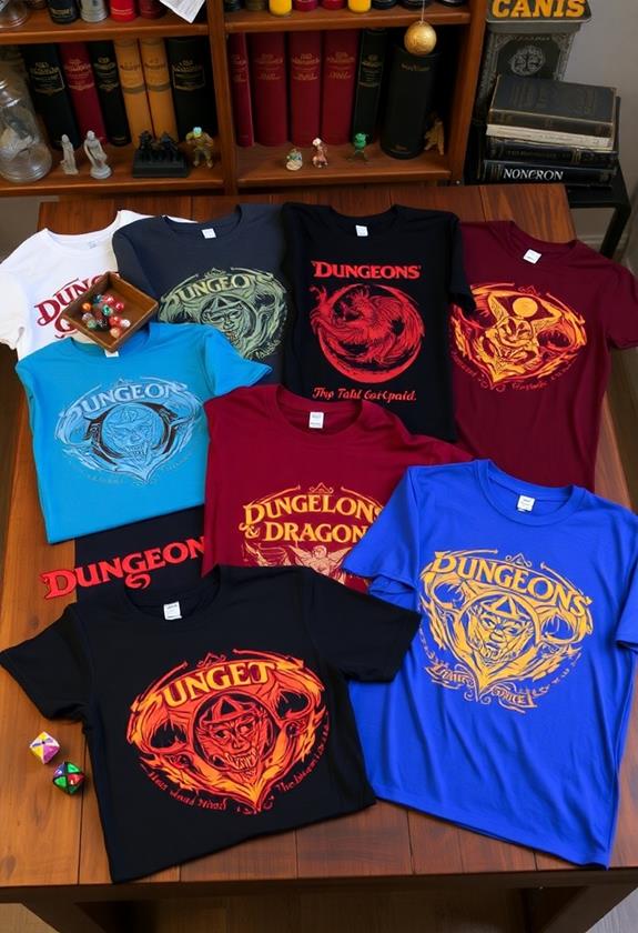 choosing dungeons and dragons shirts