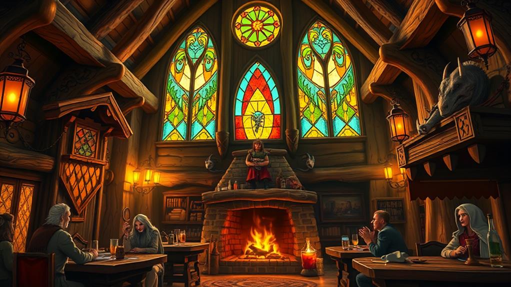 selecting tavern atmosphere theme